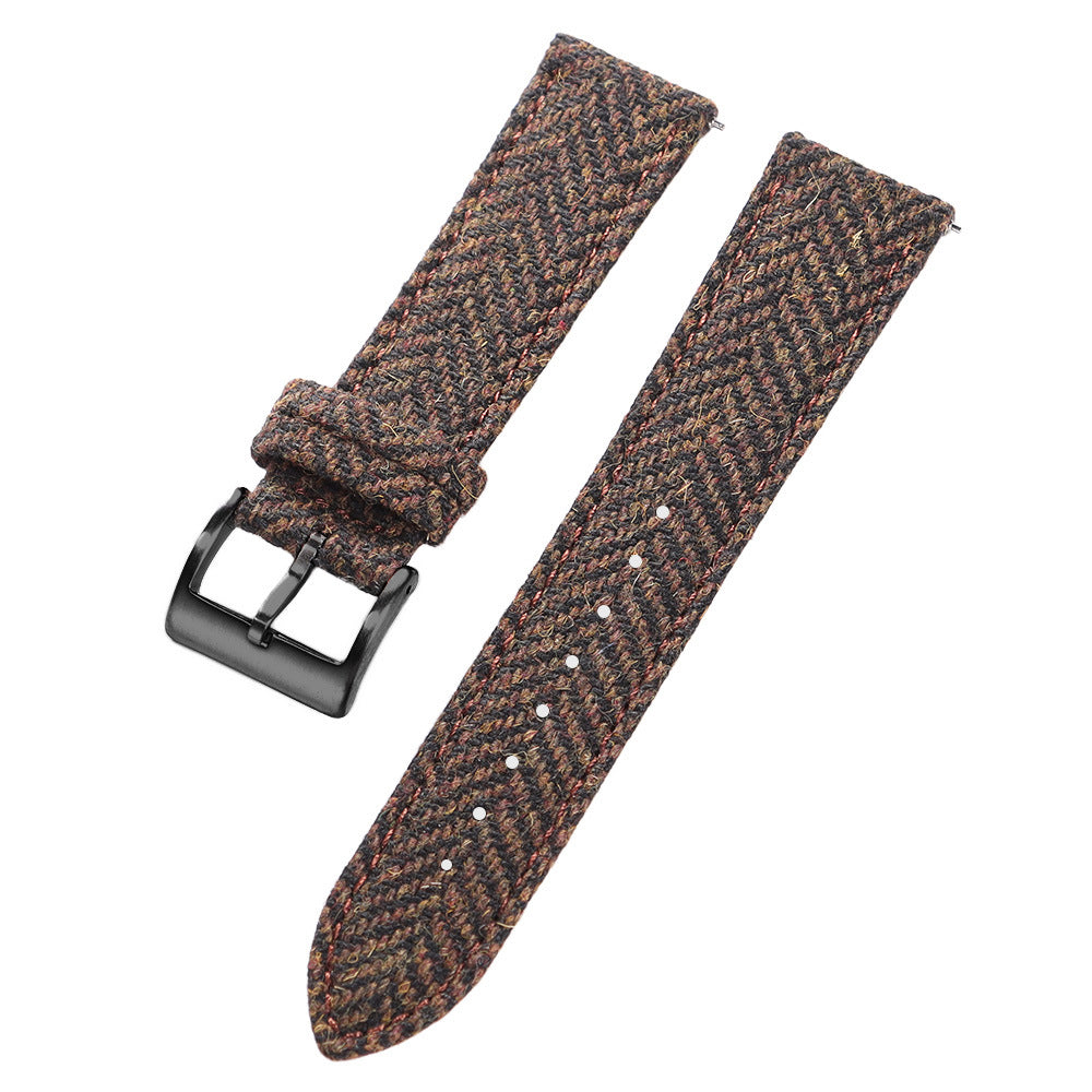 Leder-Uhrenarmband im Vintage-Stil – Ansicht 6