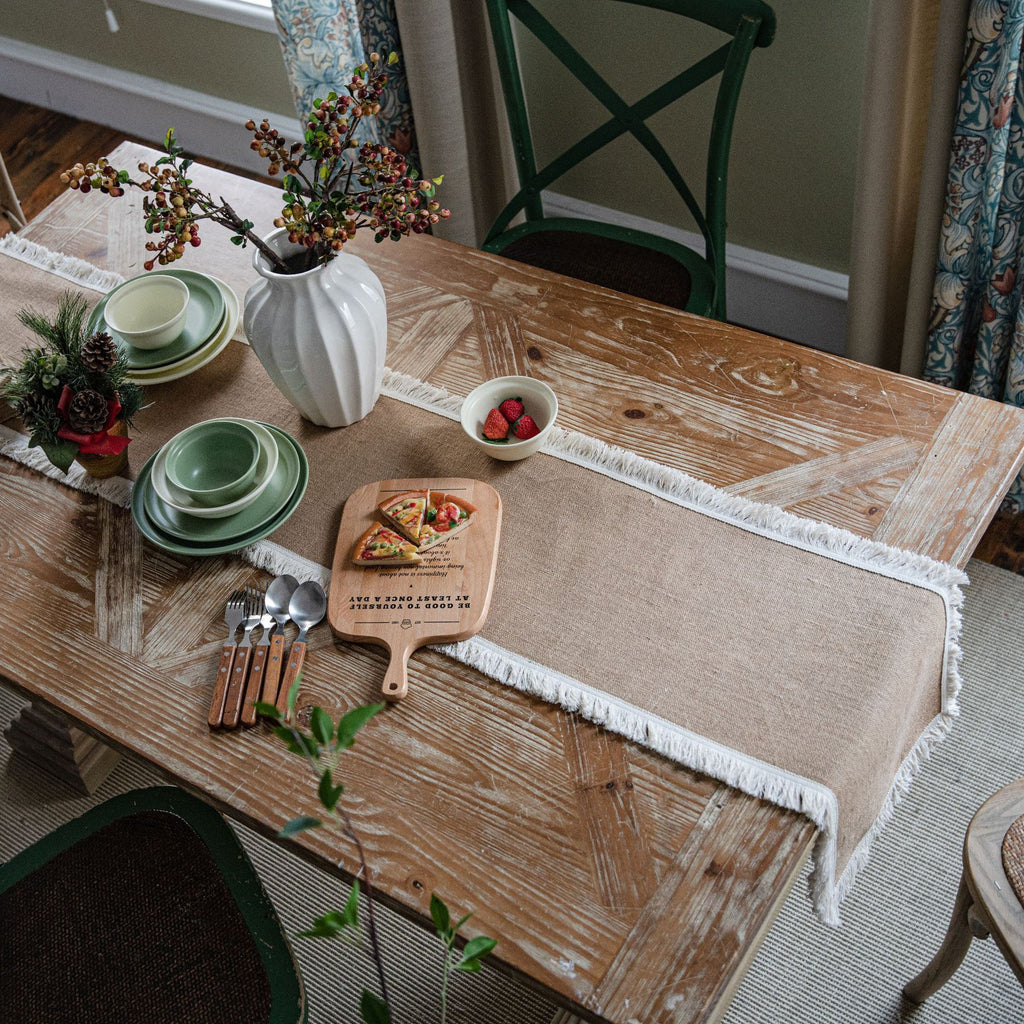 Jute-Tischläufer mit Quasten – Bild 9 | LuxeStyle