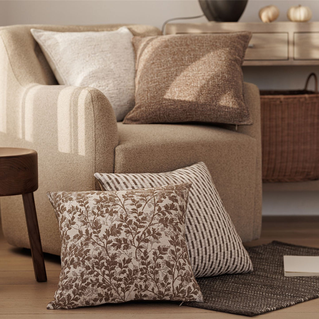 Erde-Ton Kissenbezug ohne Kissen für Sofa