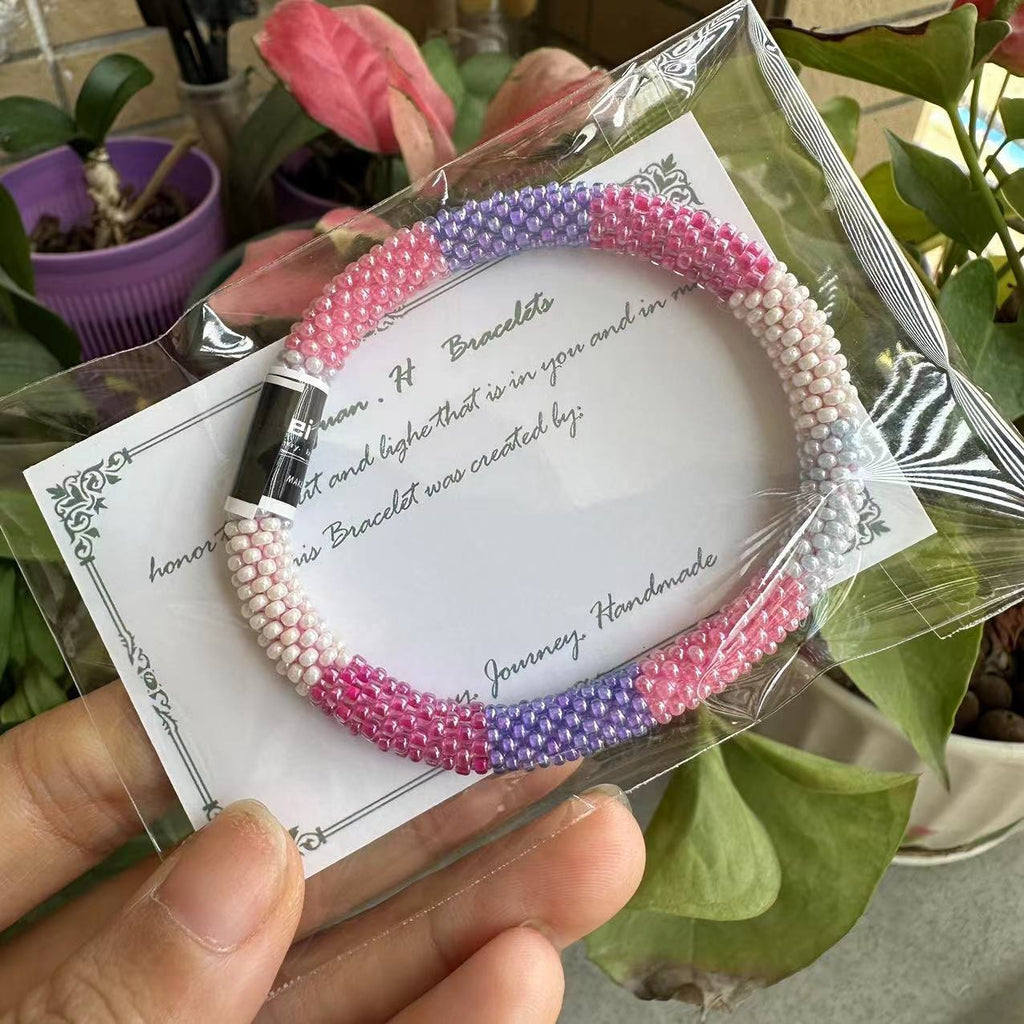 Boho Glas-Armband – Bild 4 | LuxeStyle