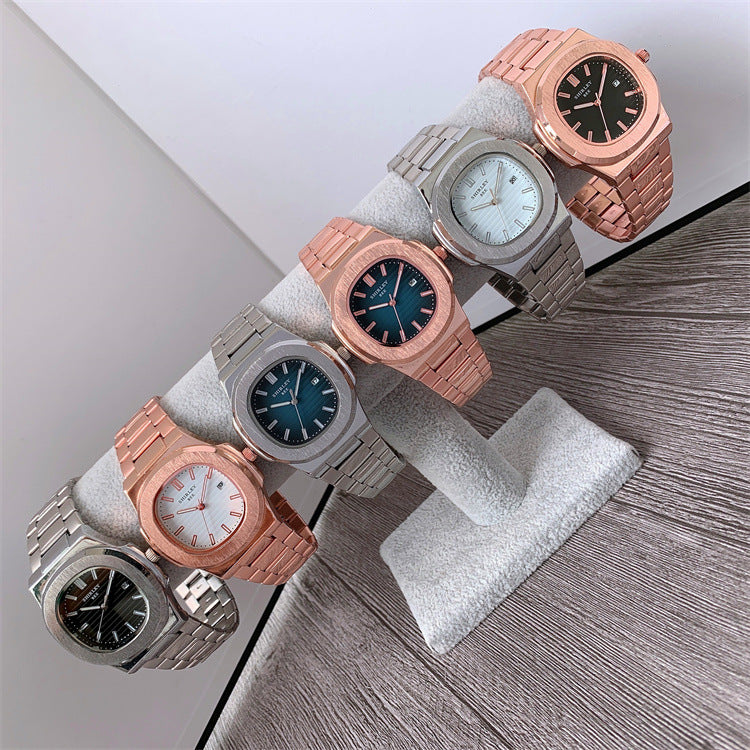 Herren-Quarzuhr im Nautilus-Stil – Bild 4 | LuxeStyle