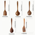 5-teiliges Küchenhelfer-Set aus Akazienholz · 5 Stück | LuxeStyle