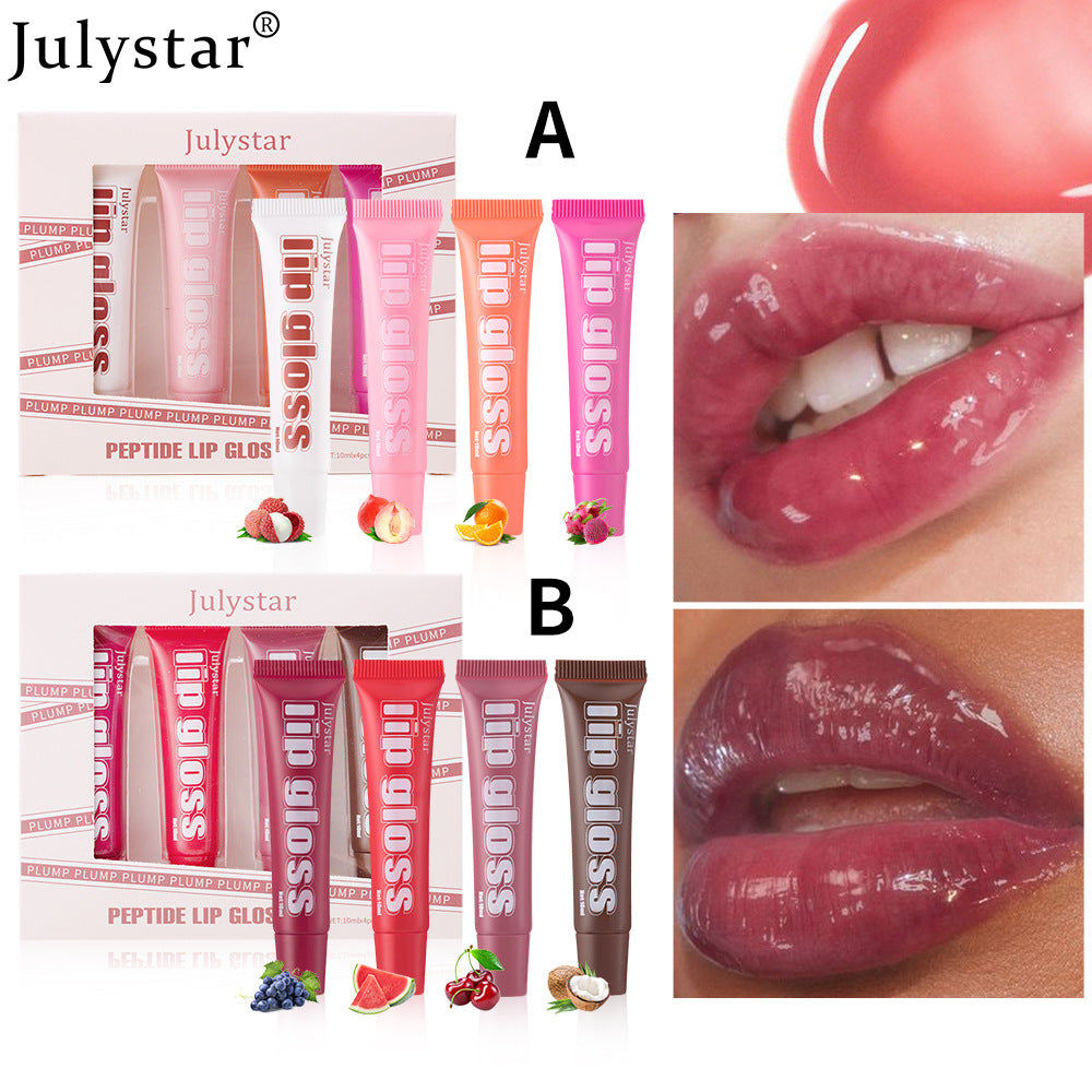 Feuchtigkeitsspendendes Lippenöl-Set mit Fruchtgeschmack – Ansicht 7