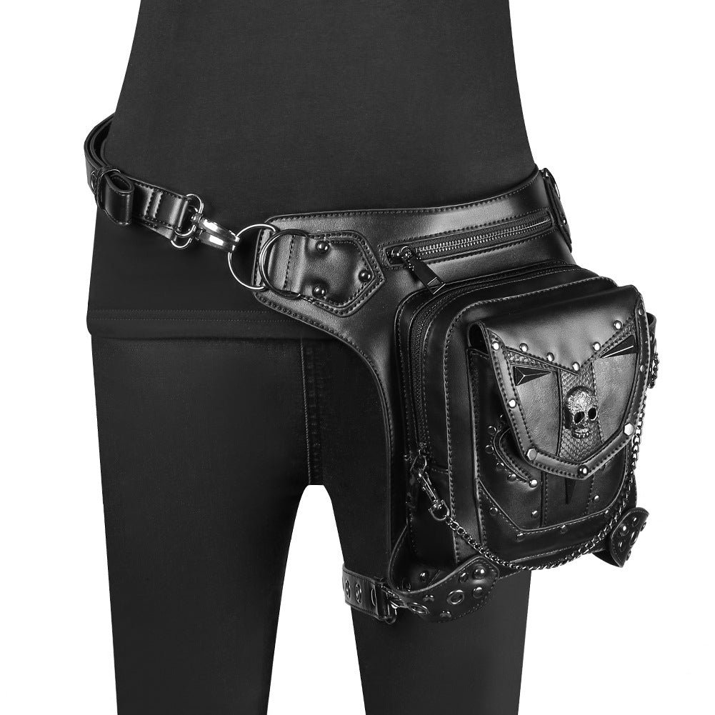 Motorrad-Tasche mit Punk-Design