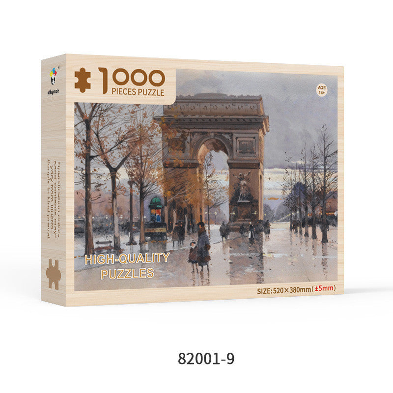 Holzpuzzle für Erwachsene – 1000 Teile – Bild 17 | LuxeStyle