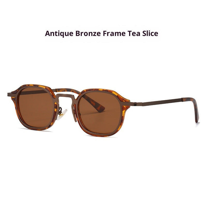 Retro-Sonnenbrille mit runden Gläsern