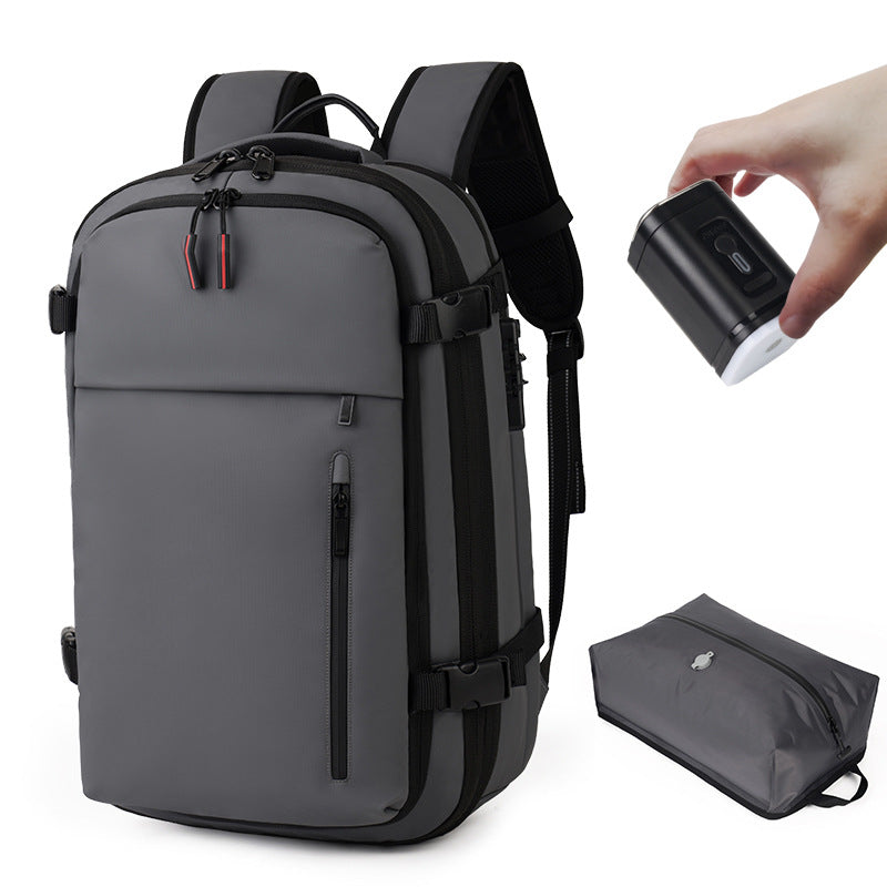 Kompressionsrucksack mit USB-Ladeanschluss – Bild 7 | LuxeStyle