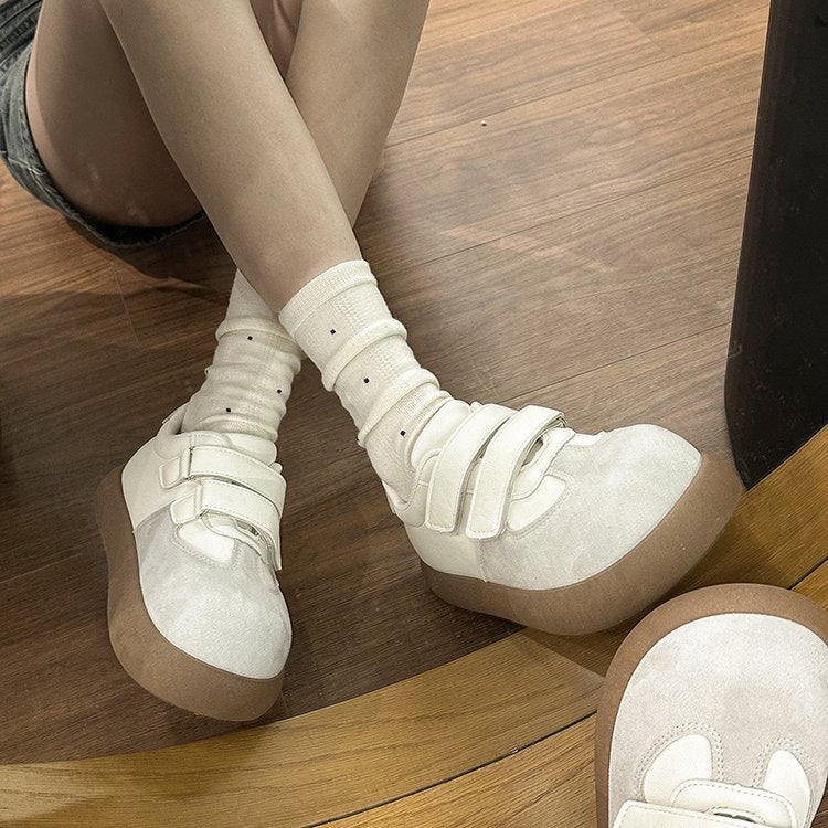 Retro Plateau Sneaker für Damen