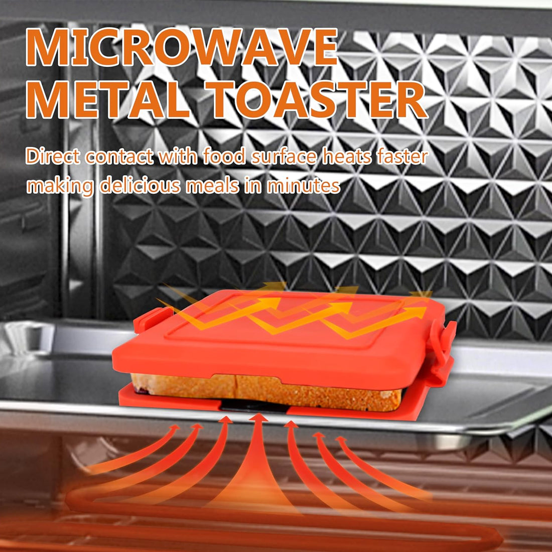 Mikrowellen-Sandwich-Maker – Ansicht 2
