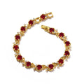 Damen Armband mit Zirkonia, rund | LuxeStyle