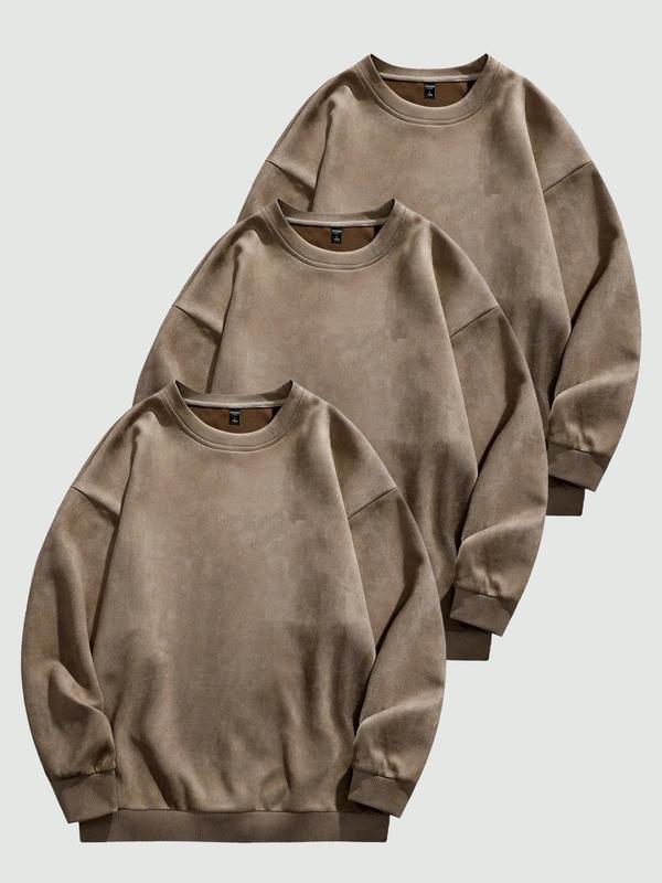 Suede-Sweatshirt für Herren