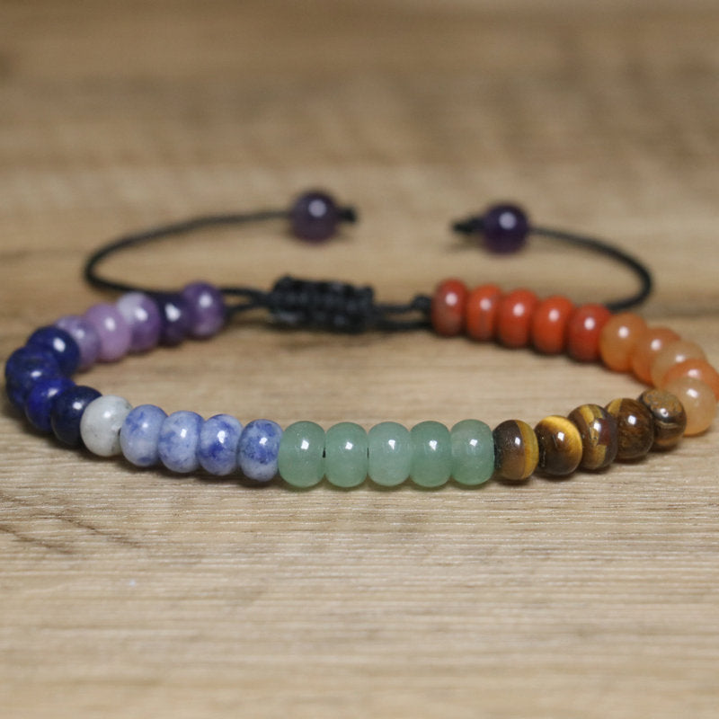 Armband mit bunten Natursteinperlen – Bild 5 | LuxeStyle