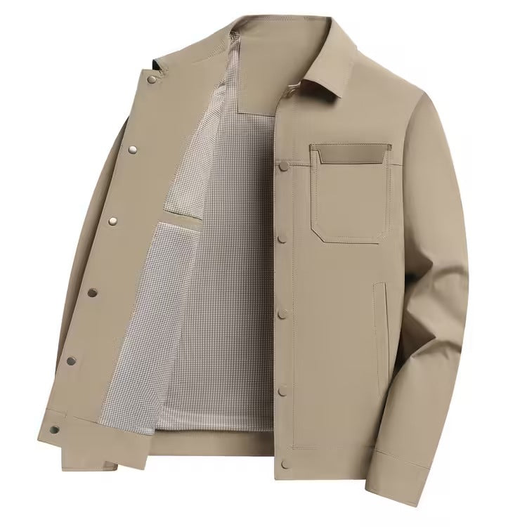 Herren Sakko mit Revers und Knopfleiste