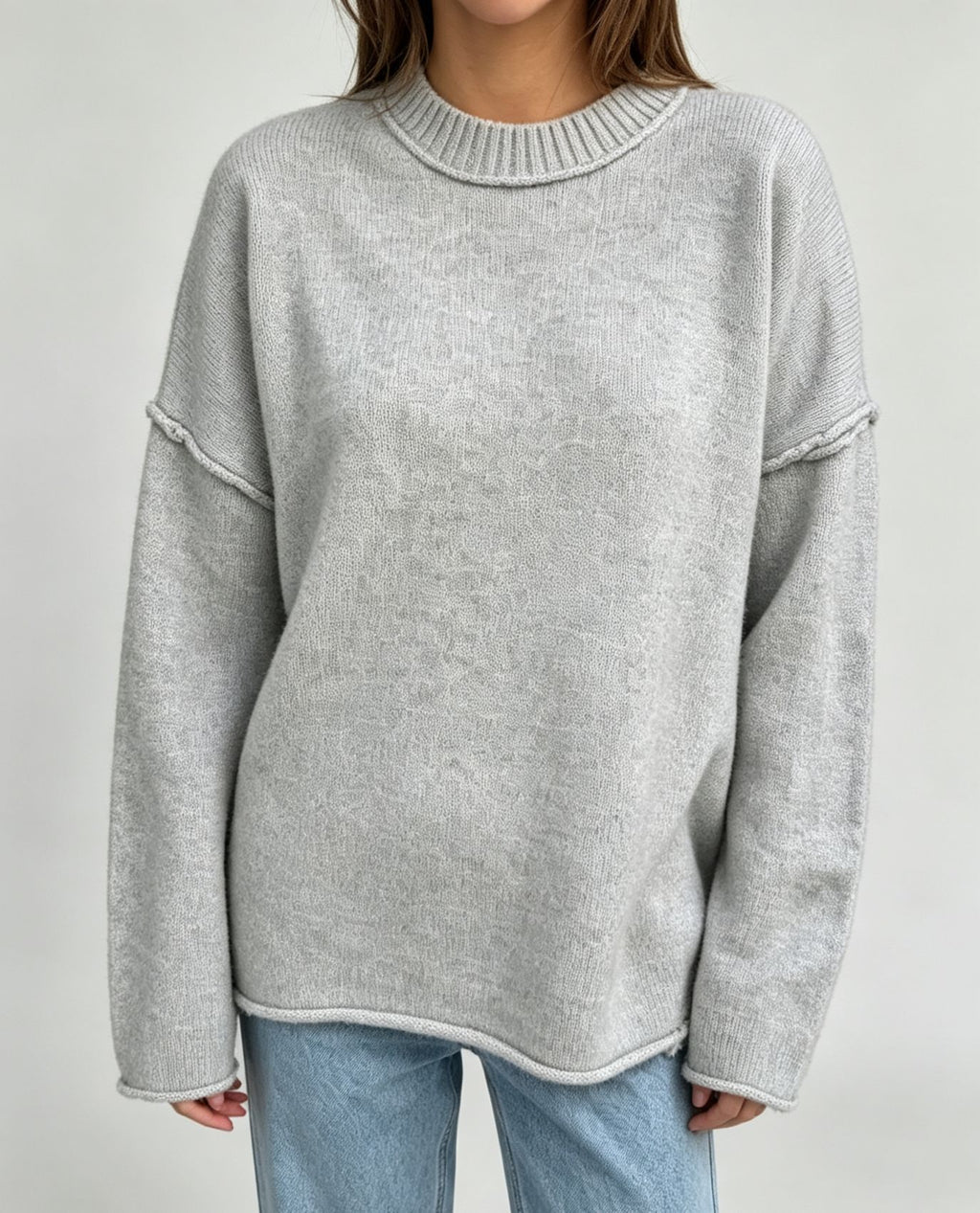 Oversized Strickpullover für Damen