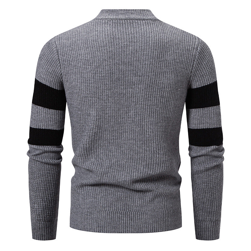 Farbblock-Pullover für Herren