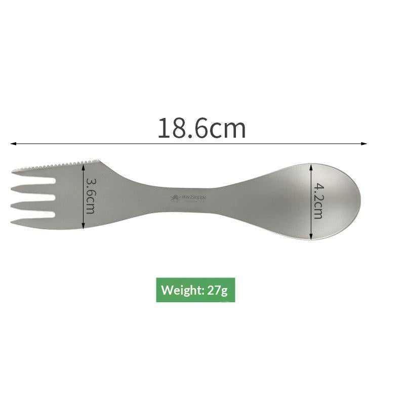 Titan-Besteck-Set 3-in-1, Grau