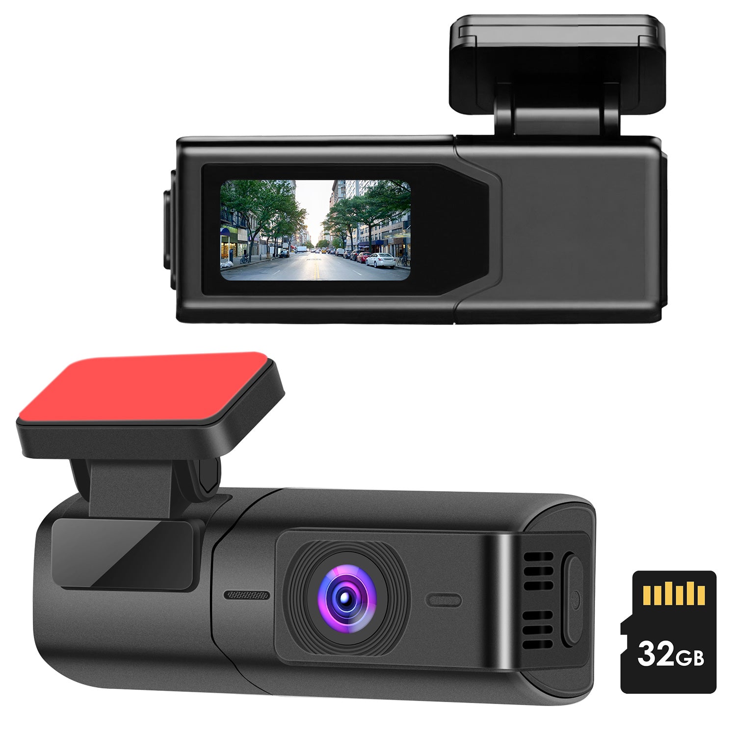 2K-Dashcam mit Nachtsicht