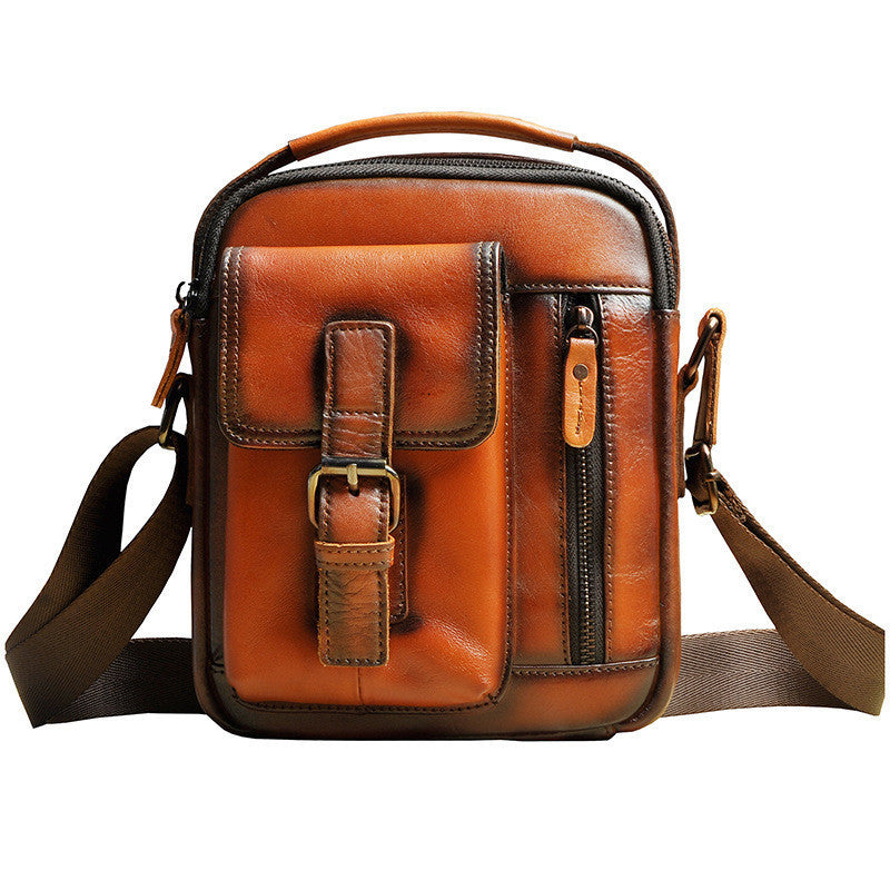 Elegante Schultertasche aus Rindsleder – Bild 5 | LuxeStyle