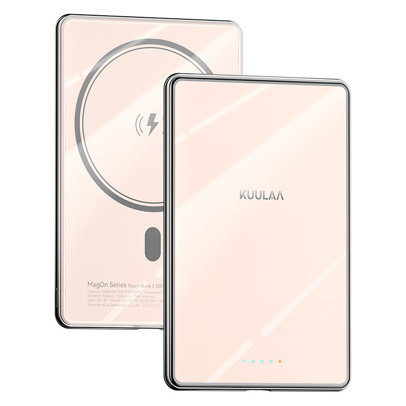 Mini Magnetic Wireless Power Bank 5000mAh
