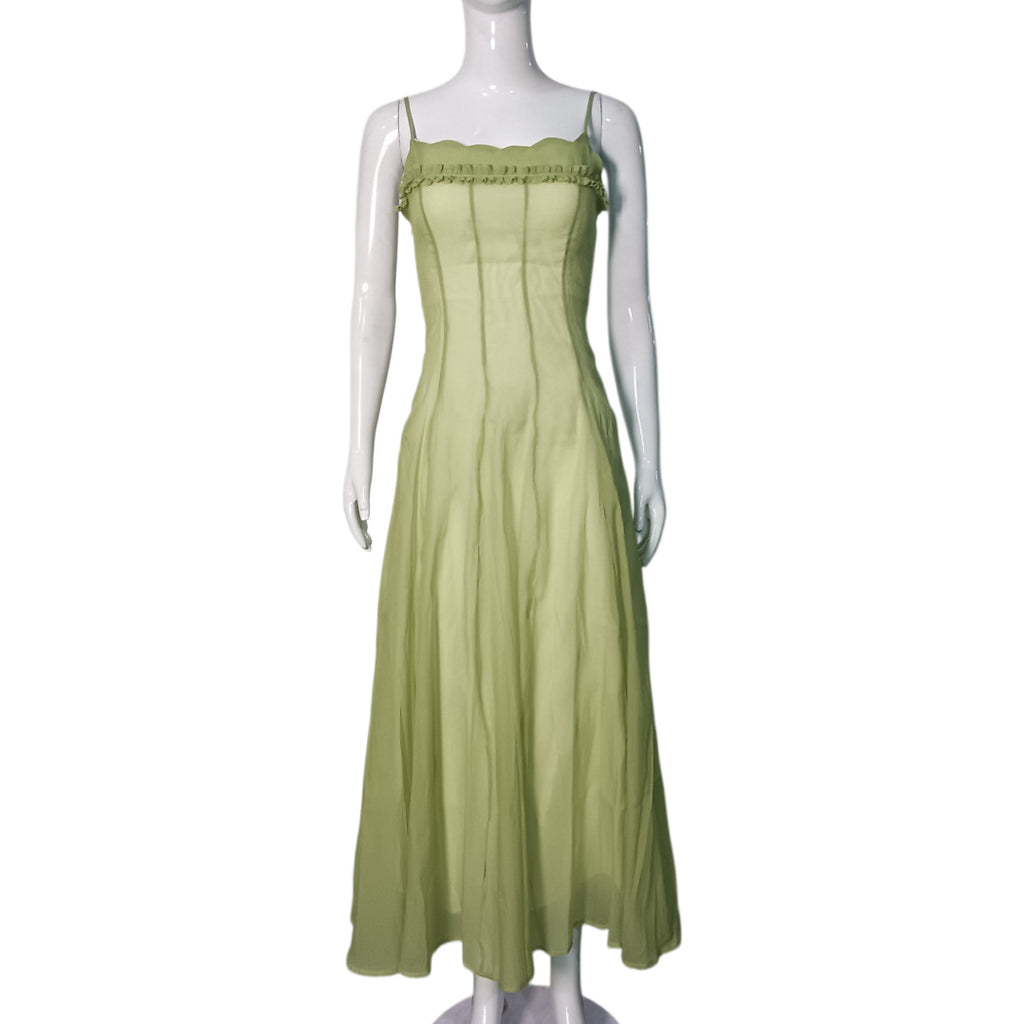 Französisches Slip-Kleid aus Mesh