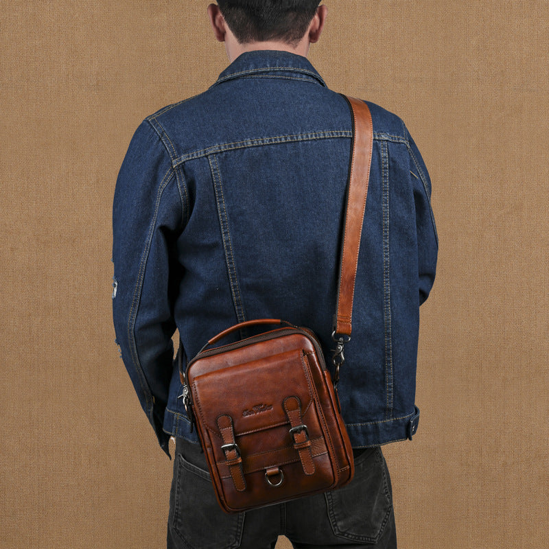 Ledertasche für Herren – Schulter- & Crossbody – Bild 2 | LuxeStyle