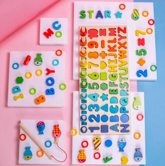 Baustein-Puzzle für Kinder 4–6 Jahre | LuxeStyle