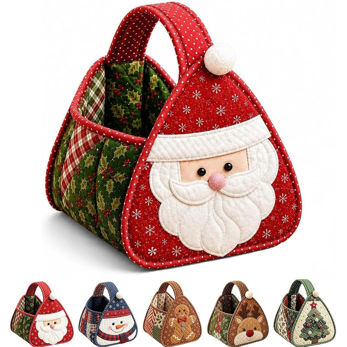 Weihnachts-Stoffkorb zum Selbermachen | LuxeStyle