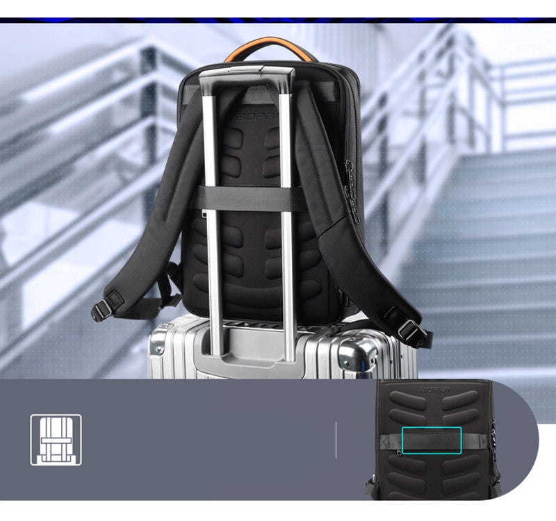 Businessrucksack mit Anti-Diebstahl-Funktion – Bild 6 | LuxeStyle