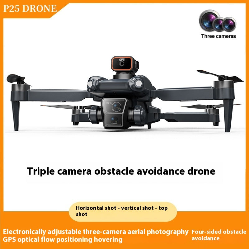 Kabelfreier Quadrocopter P25 mit Gefahrenvermeidung