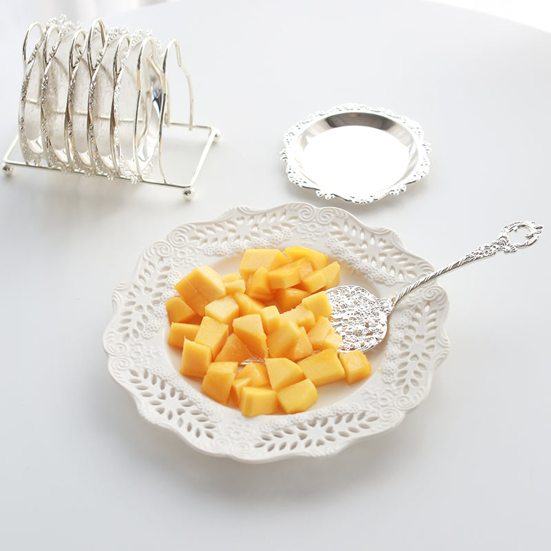Kuchenschaufel aus legiertem Silber – Bild 4 | LuxeStyle