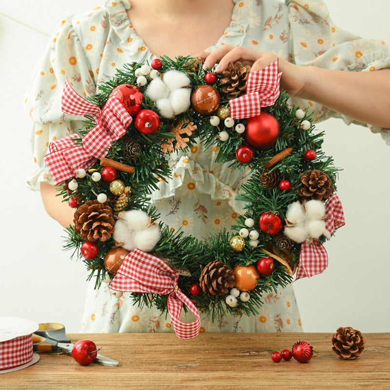 Weihnachtsgirlande mit Bogenkranz – PVC – Bild 12 | LuxeStyle