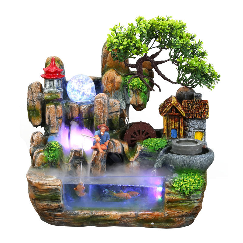 Individueller Felsquellenschmuck