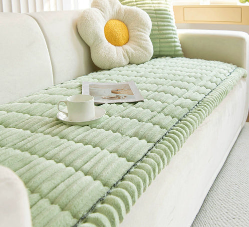 Plüsch-Sofaüberwurf für modulare Sofas – Bild 5 | LuxeStyle