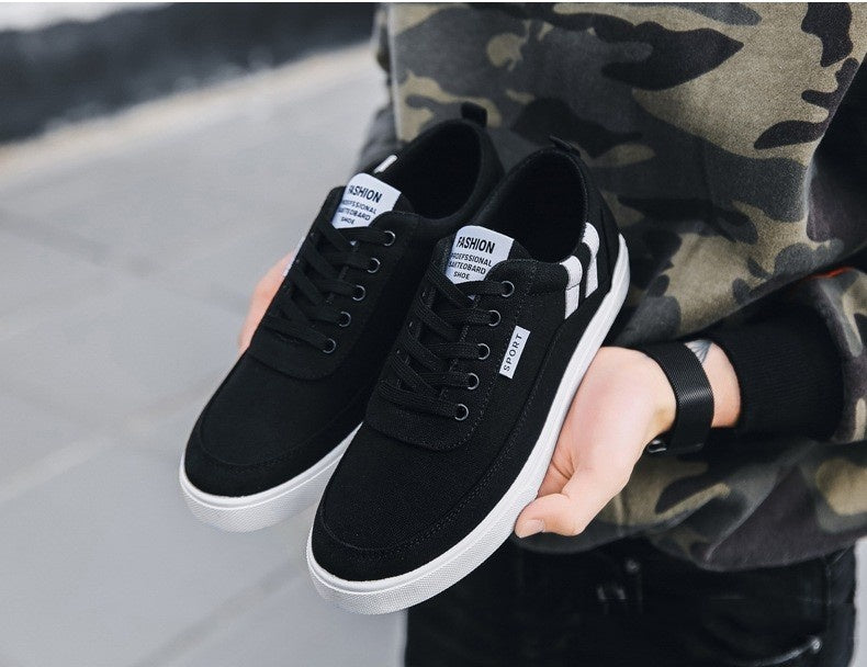 Herren Low-Top Canvas Schuhe – Bild 6 | LuxeStyle