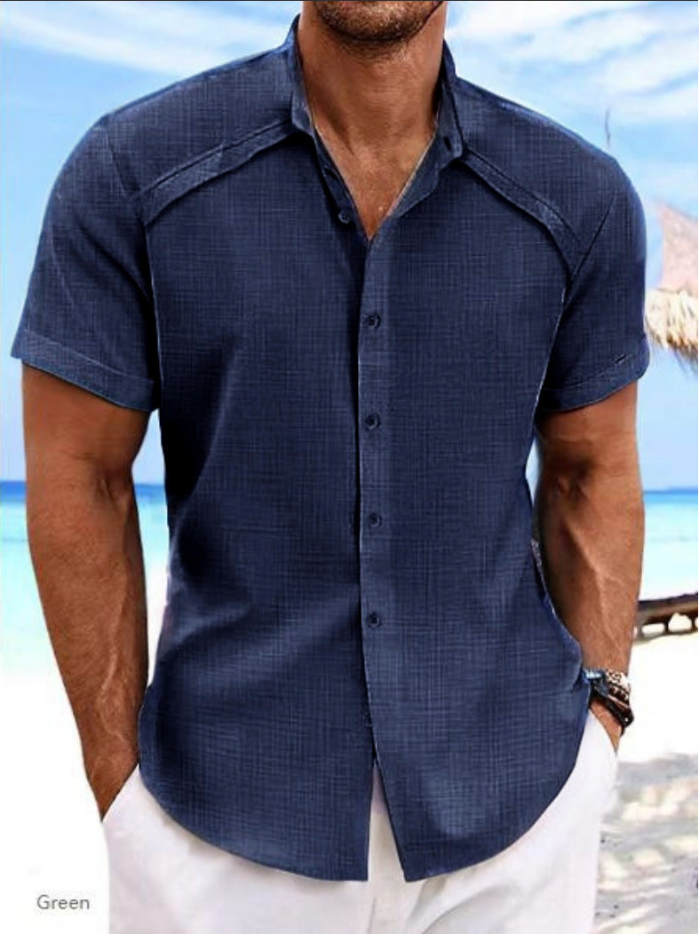 Kurzarm Freizeithemd Hawaiian Style | LuxeStyle