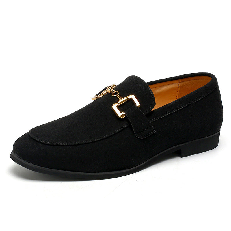 Britische Casual-Lederschuhe mit Metallschnalle – Bild 1 | LuxeStyle