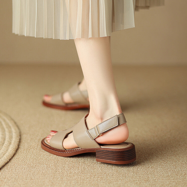 Luftige Sandalen aus Schafleder – Bild 16 | LuxeStyle