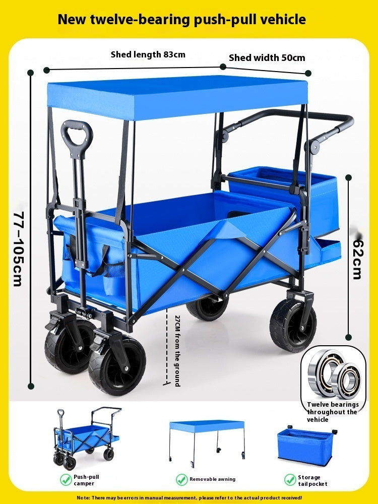Faltbarer Bollerwagen für Outdoor-Aktivitäten | LuxeStyle