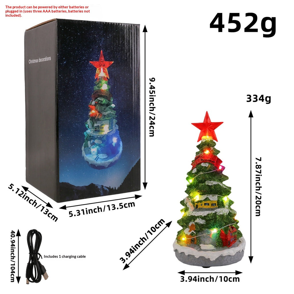 Lichterbaum-Musikbox 10x10x20 cm – Bild 4 | LuxeStyle