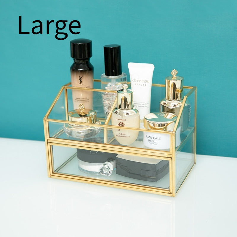 Nordische Glas-Aufbewahrungsbox für Kosmetik – Bild 5 | LuxeStyle