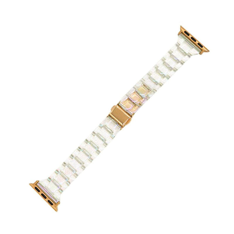 Buntes Resin-Armband für Apple Watch