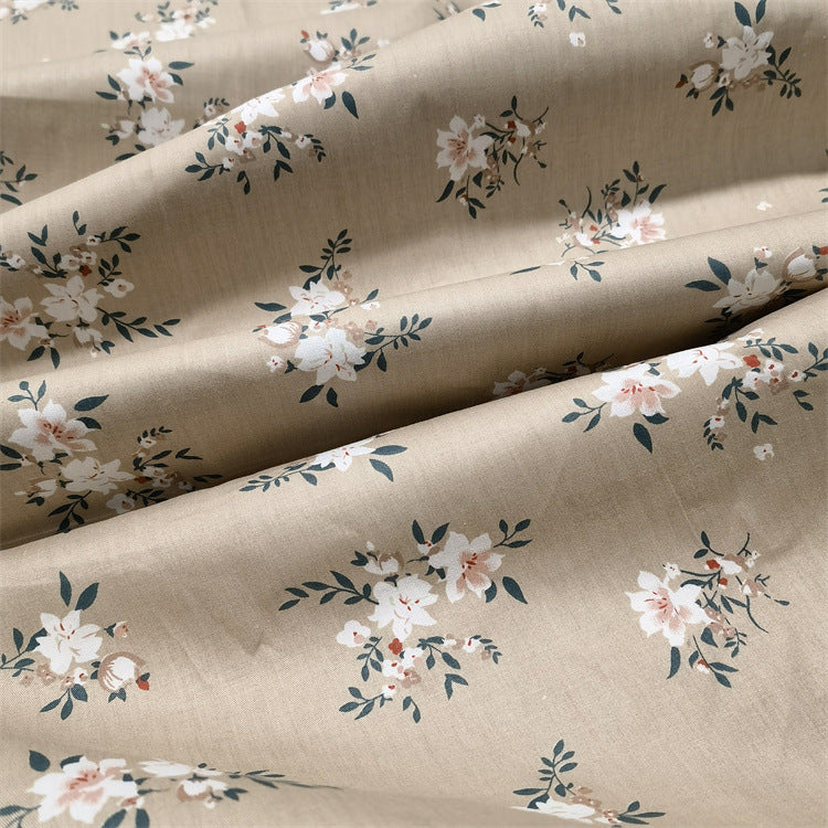 Baumwoll-Twill Stoff mit Pfingstrosen-Muster – Bild 6 | LuxeStyle