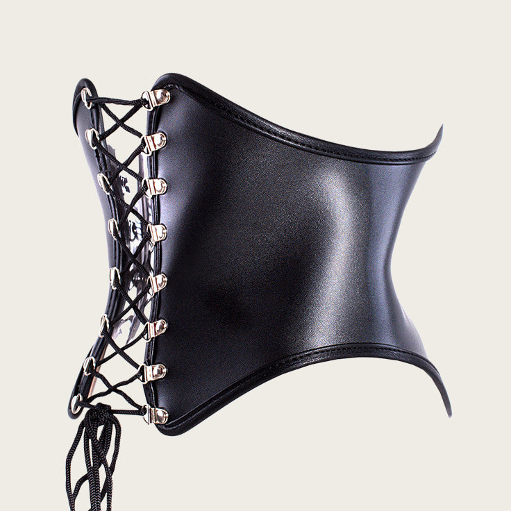PVC-Corset mit Riegelverschluss – Bild 4 | LuxeStyle