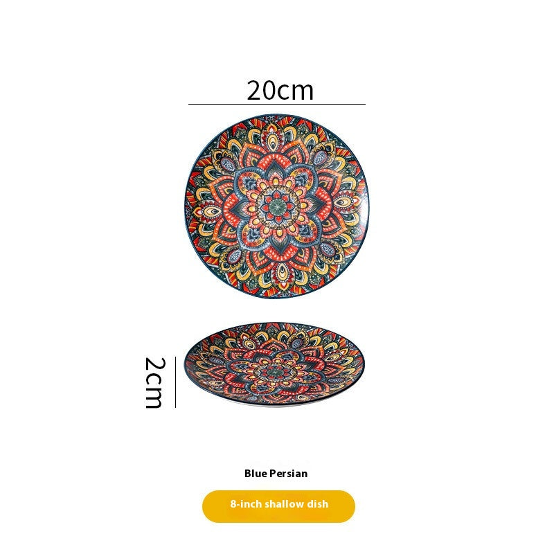 Keramik-Servierplatte «New Bohemian» – Bild 5 | LuxeStyle