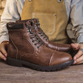 Modische hohe Arbeitsstiefel – Bild 9 | LuxeStyle