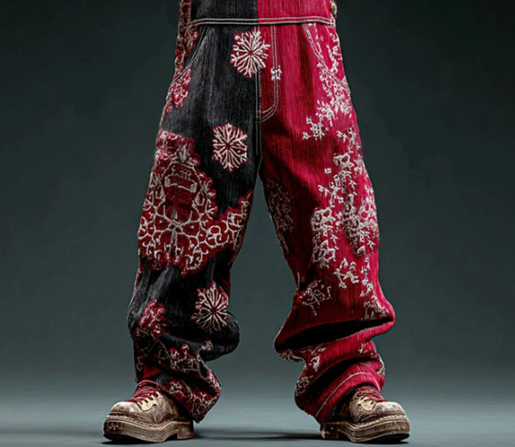 Vielseitiger Denim-Overall mit geradem Bein
