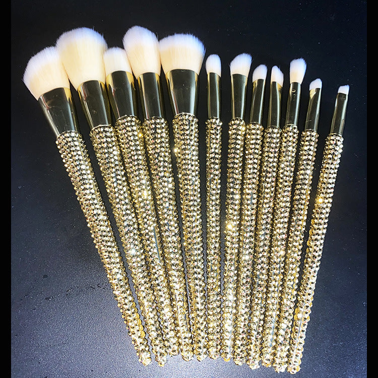 Diamond 12 Gems Make-up Pinsel-Set – Bild 6 | LuxeStyle