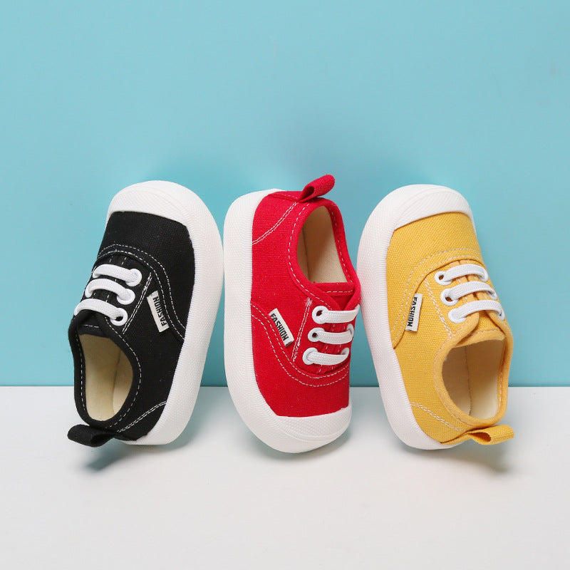 Atmungsaktive Canvas-Schuhe für Mädchen – Bild 3 | LuxeStyle