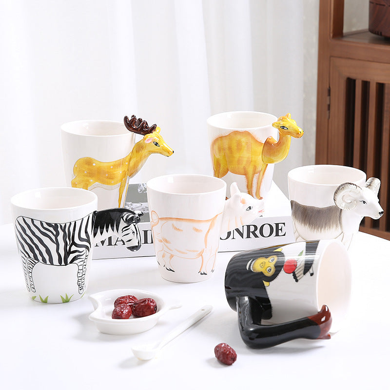 Keramiktasse 400 ml 3D Zebra – Bild 4 | LuxeStyle