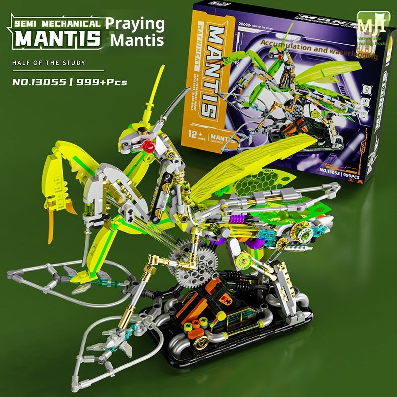 Mechanische Eule Bausteine für Kinder